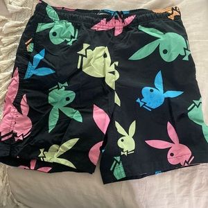 Playboy swim trunks